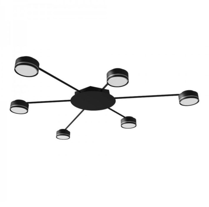 Люстра світлодіодна loft під змінні лампи led gx53