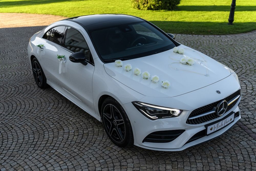 Wynajem auta do ślubu Mercedes CLA AMG LINE 550-700zł