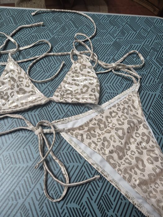 Bikini tigresa dourado