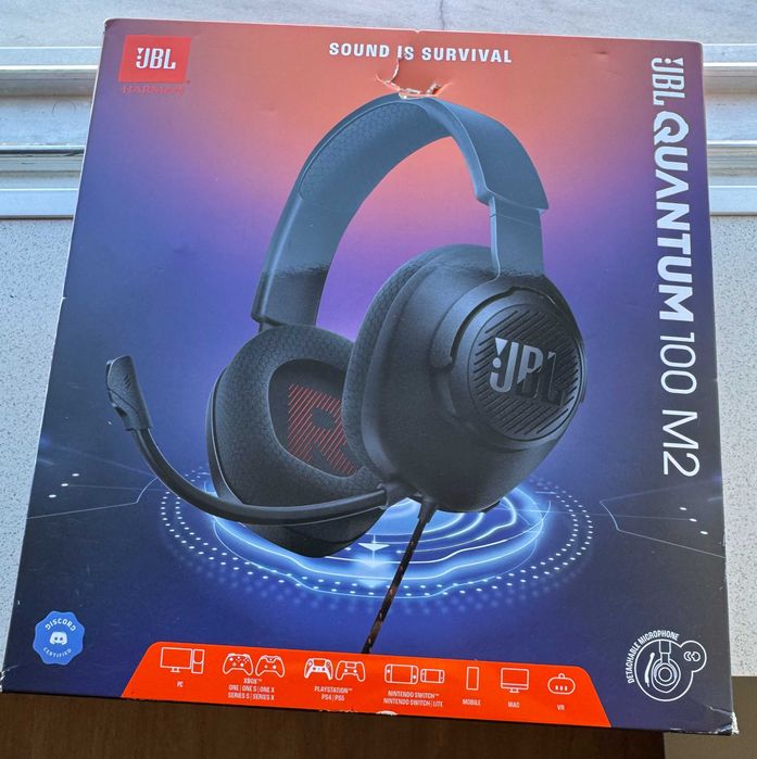 Fones JBL Quantum 100 M2