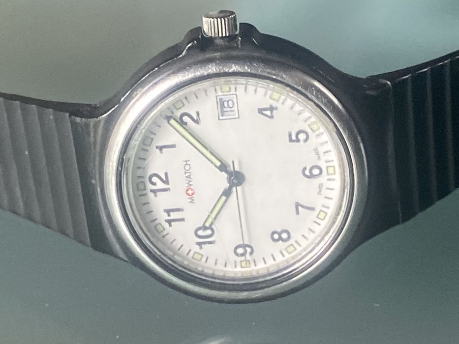 Zegarek Mondaine M Watch Swiss Made sprawny 38mm bk