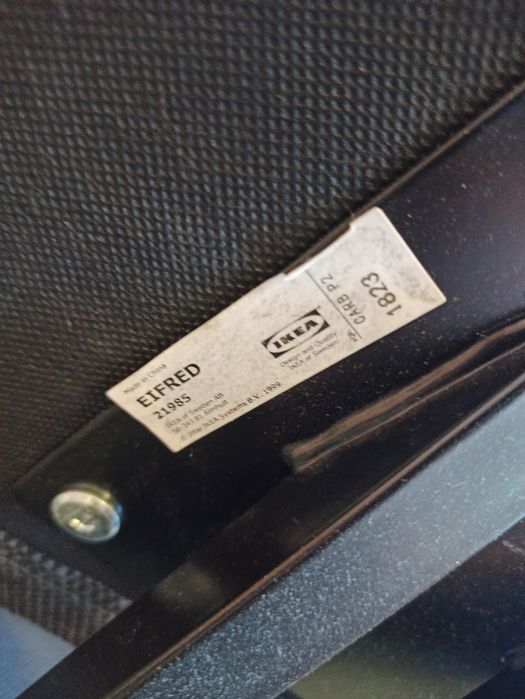 Klękosiad, klęcznik, fotel ergonomiczny IKEA eifred