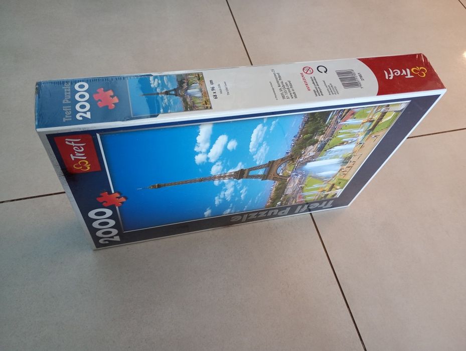 Puzzle Trefl 2000el. Wieża Eiffla NOWE!!