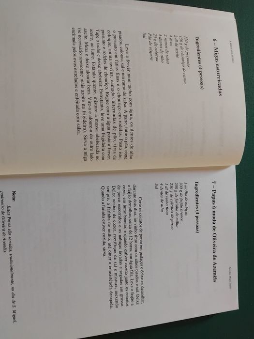 4 Livros “À Mesa”