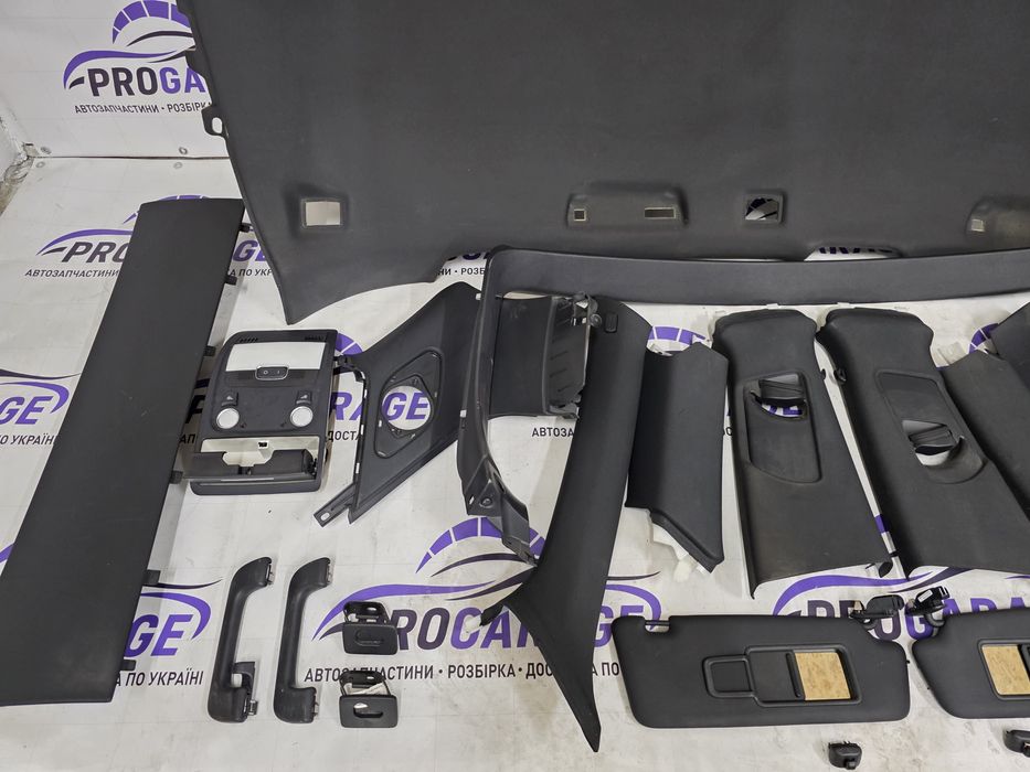 Чорна стеля салону Audi Q5 8R повний комплект