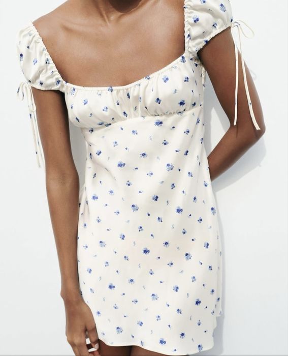 Квіткова сукня zara