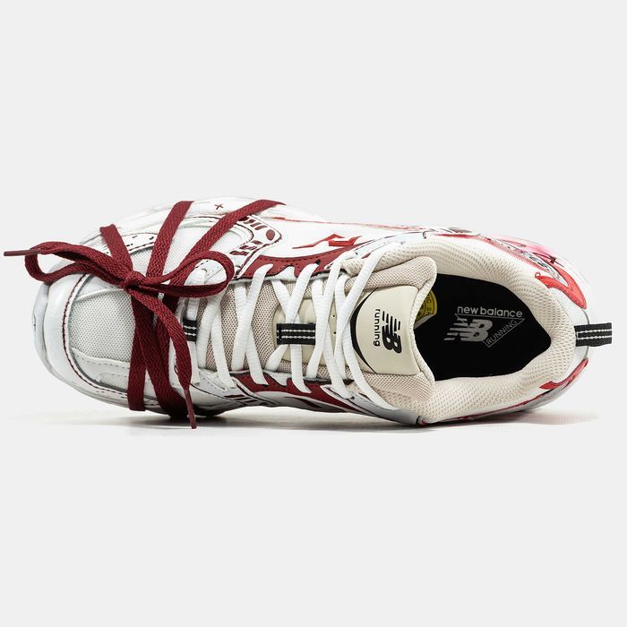Кросівки New Balance 530 Custom White/Red premium | Кроссовки жіночі