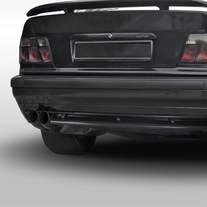 Difusor / Lip / Spoiler M3 look em plástico para BMW E36 2 / 3 / 4 / 5 portas, cabrio, coupe, sedan, touring