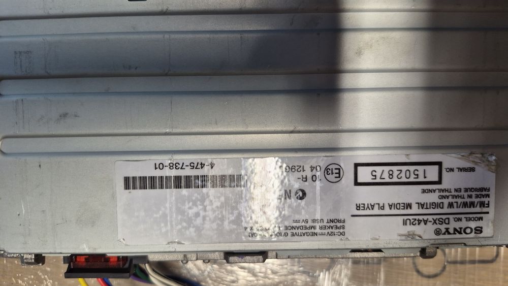Radioodtwarzacz Sony DSX-A42UI