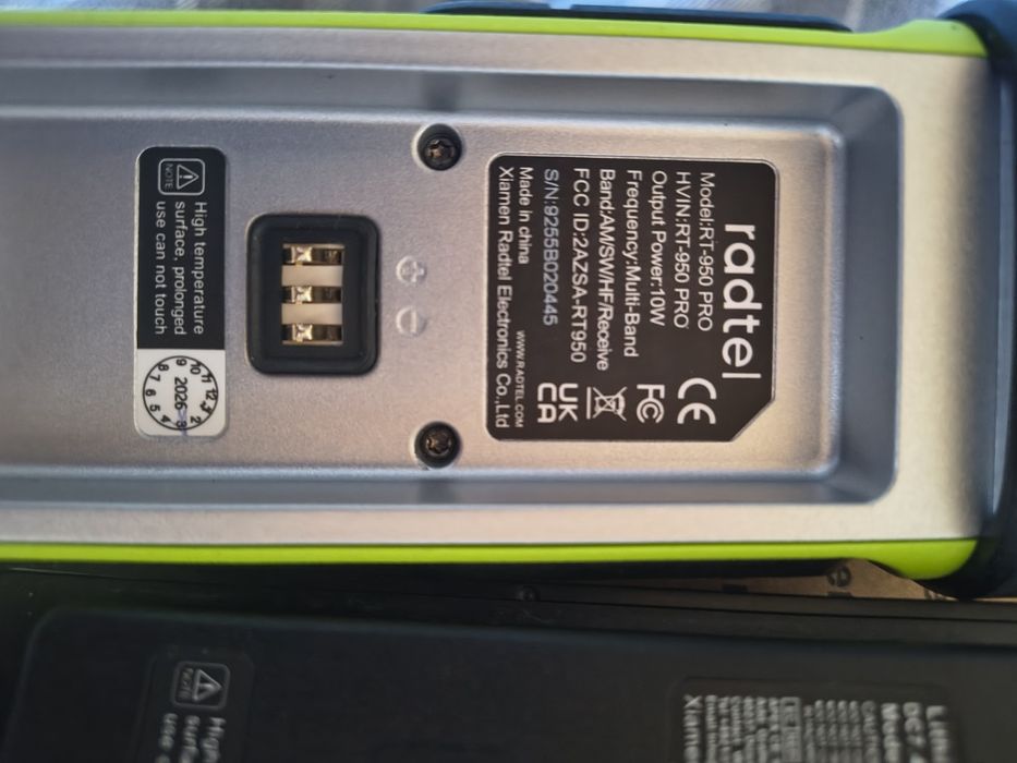 Radtel rt 950 pro plus dodatki