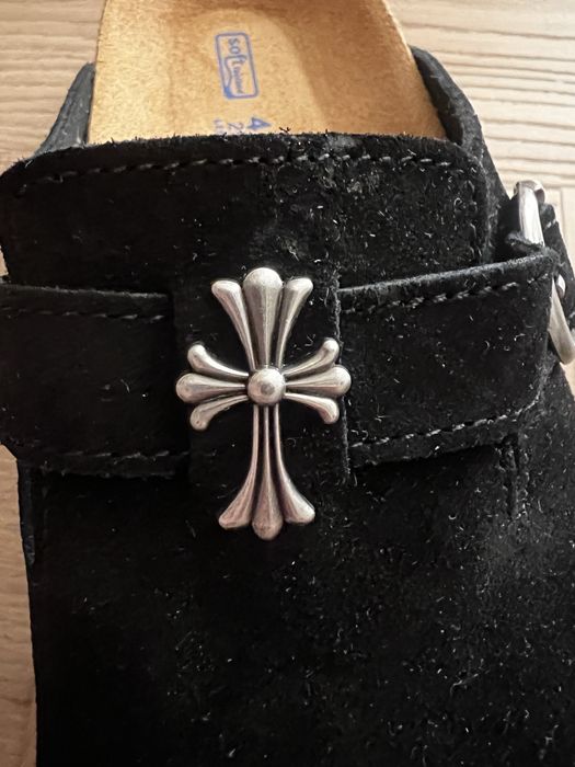 birckenstock x chrome hearts boston soft Footbed
