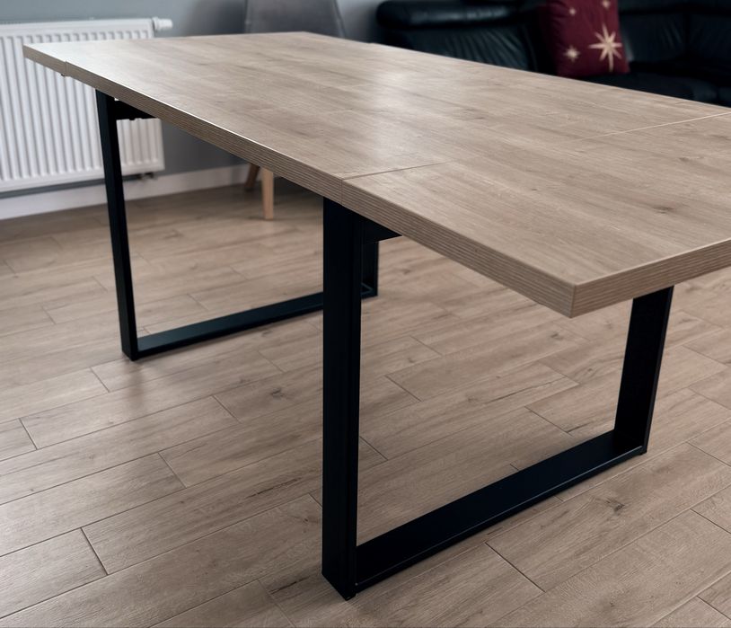 Stół loft loftowy 200X90 dąb Hamilton naturalny