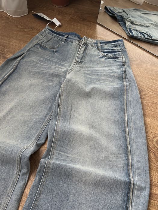 Baggy Balloon Fit Jeans berska Blue Широкі Джинси бершка Голубі Вошед SK8 Y2K Skater Loose Archive Opium Балун Фіт Беггі Бегги Джинсы jaded london