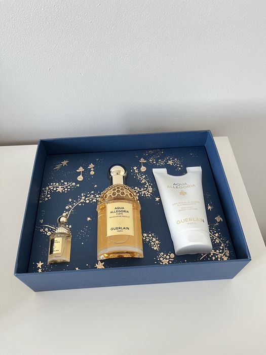 Zestaw kosmetyków dla kobiet woda perfumowanax2 balsam Guerlain