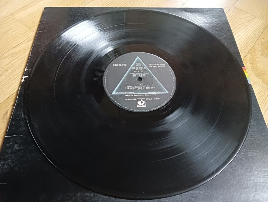 Unikat 1st press Płyta winylowa Pink Floyd The Wall 2 LP Dark Side USA