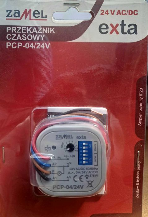 Przekaźnik czasowy PCP-04/24V