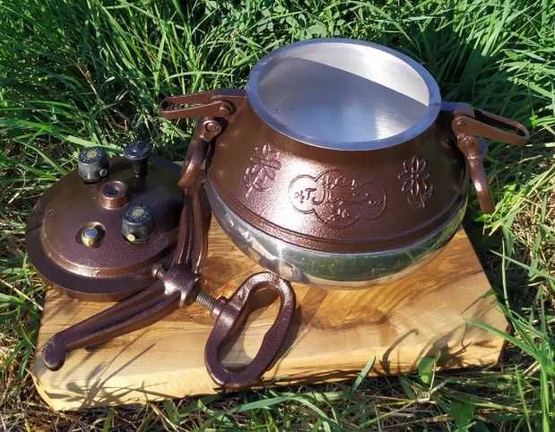 Казан 10 л обьемом алюминиевый быстроварка афганский