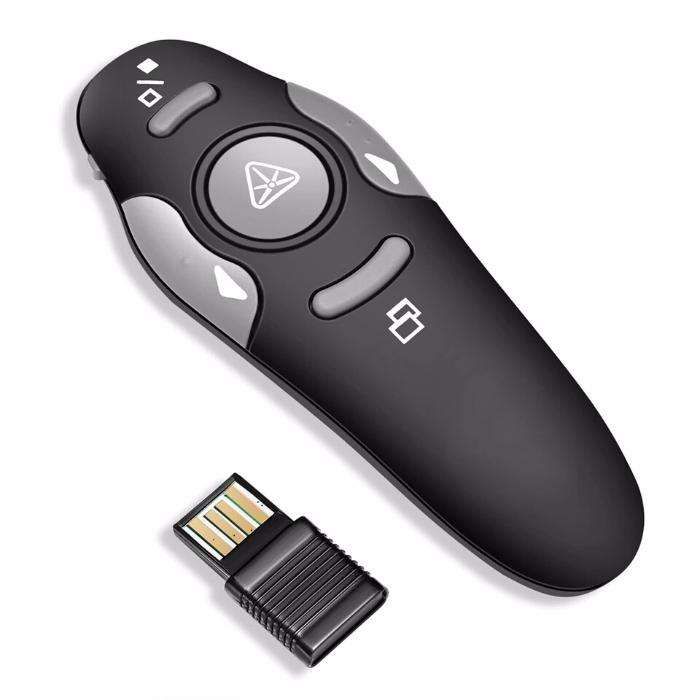 Controlo remoto com laser para powerpoint - apresentador ppt