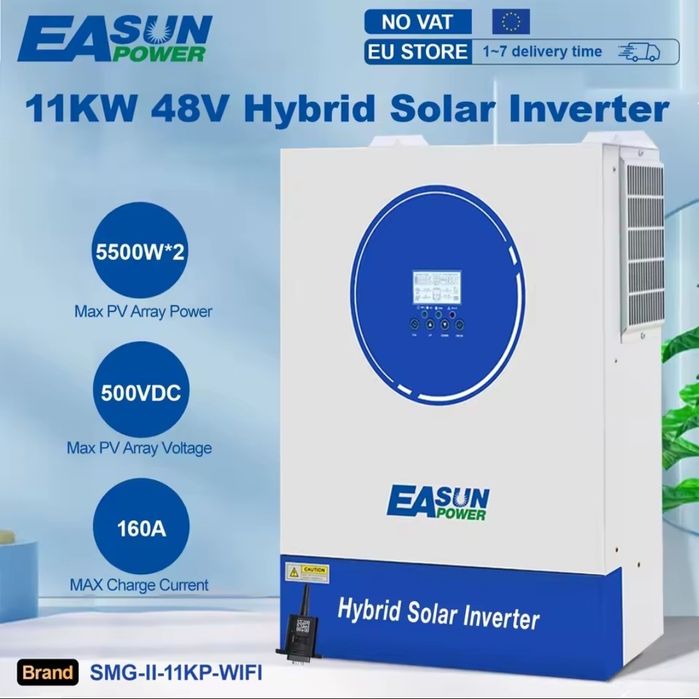 Гібридний інвертор WI-FI  ANENJI /EASUN 4KW