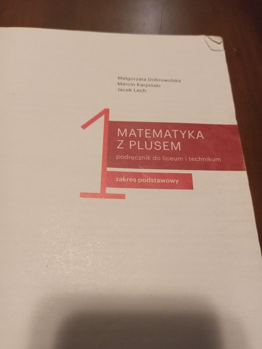 Matematyka z plusem dla kl.liceum i tech.