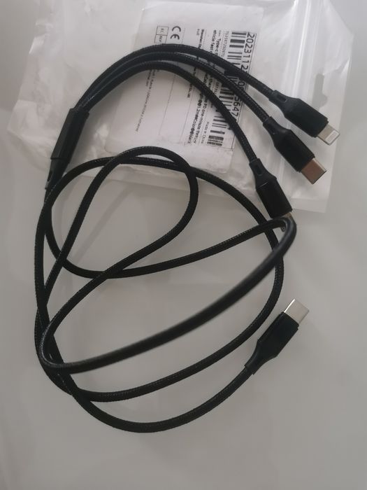 Kabel typ C - Trzy w jednym 1.2m