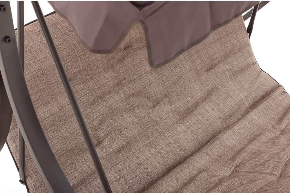 Huśtawka My Garden M0487 Haiti Ecrù, wymiary 160x112x163 cm, brąz