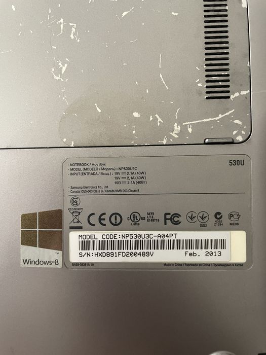 Computador samsung para peças