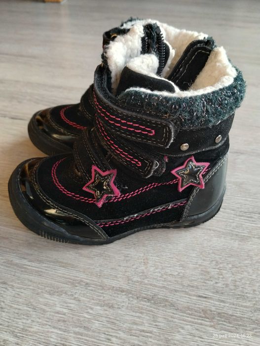 Buty zimowe dziewczęce 22