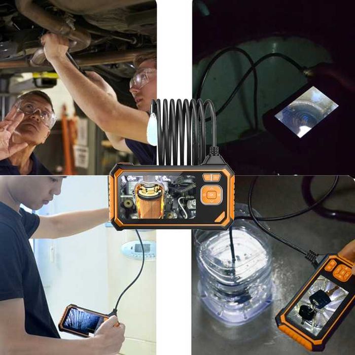 WIDOK w Ciemności Kamera inspekcyjna endoskopowa 5m FULL HD lcd USB