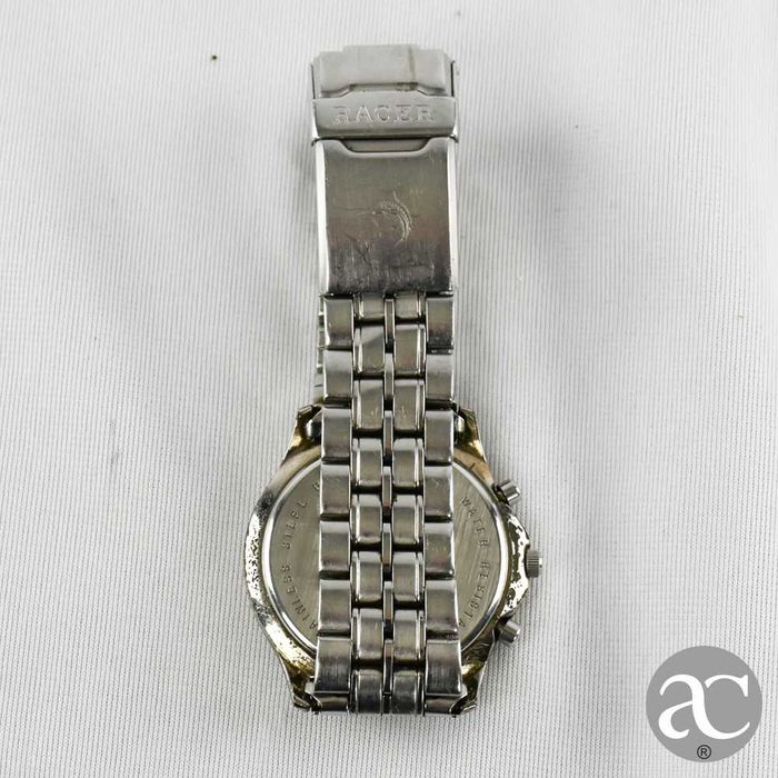 Relógio de pulso para homem RACER Japan Chronograph Water Resist 30M