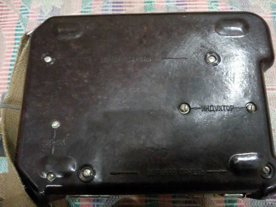 Армейский военно-полевой телефон аппарат радиста ТА-57 ТАИ-43 тапик: 1 ...