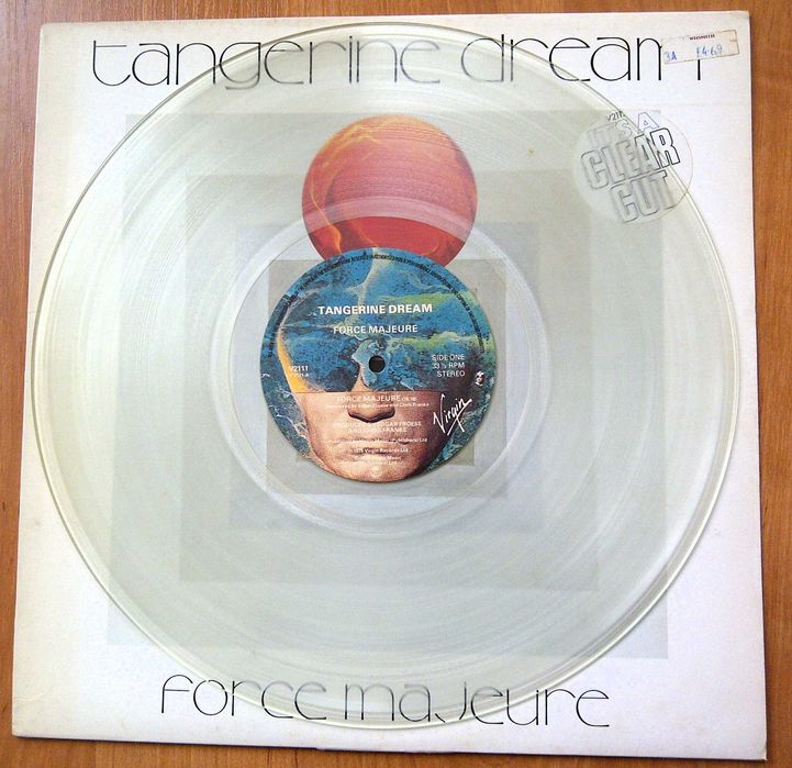 Tangerine Dream – Force Majeure UK Clear Vinyl