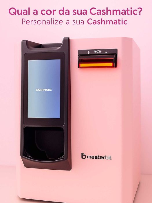 Máquina de Pagamento Automático Trocos - Cashmatic €4,40/dia