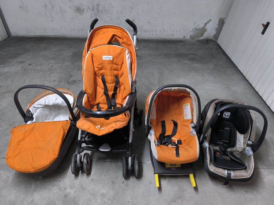 Carrinho para bebé com isofix