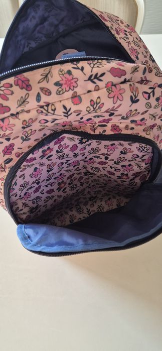 Mochila escolar menina + lancheira + estojo