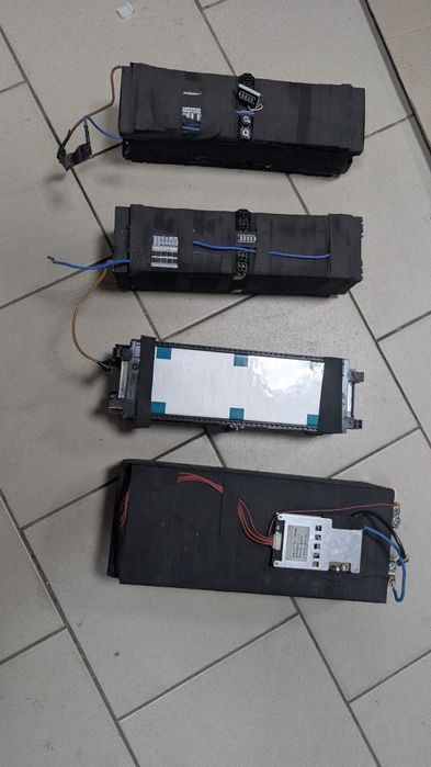 Li-Ion акумулятори 12V (3S2P) та 24V (7S) з BMS / Літієві збірки