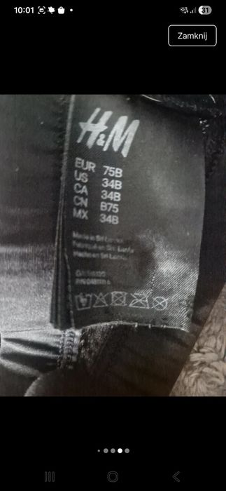 Biustonosze staniki H&M Reserved