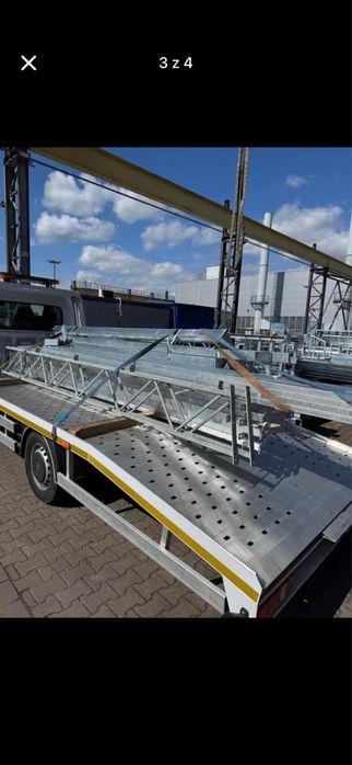 Konstrukcja stalowa 8x16 ( Garaż, wiata , płyta warstwowa , blacha )