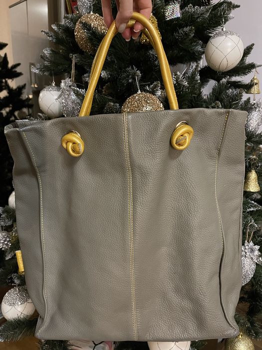 Великий шкіряний шопер