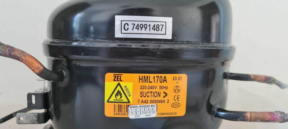 Sprężarka ZEL HML170A R600a