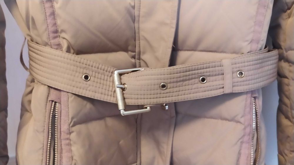 Casaco comprido impermeável