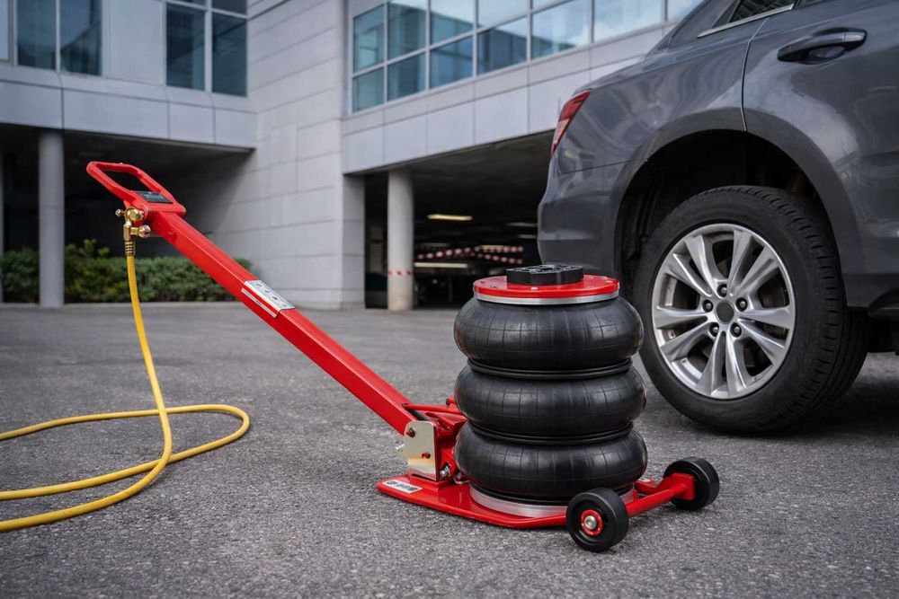 Пневматичний домкрат 3,5Т PROLIFT підйомник підкатний пневматический