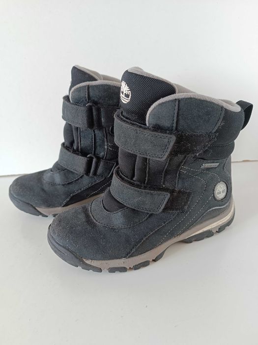 р 32 / 13 19,5 см черевики чоботи сапоги чорні теплі зимові Timberland