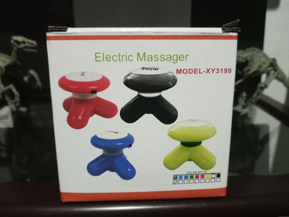 Massageador elétrico novo