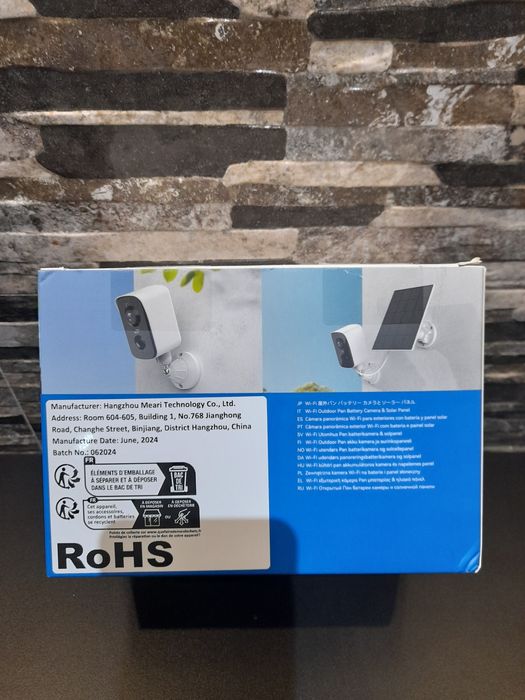 Cameras de vigilância/sem fio solar pode ver tempo real no telemóvel