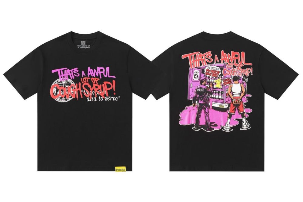8 ВАРІАНТІВ‼️XS-XXL T-Shirts That’s a Awful Lot of Cough Syrup Black