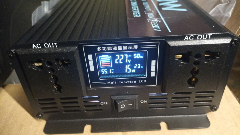 Інвертор 48v 220v 5000w чистий синус