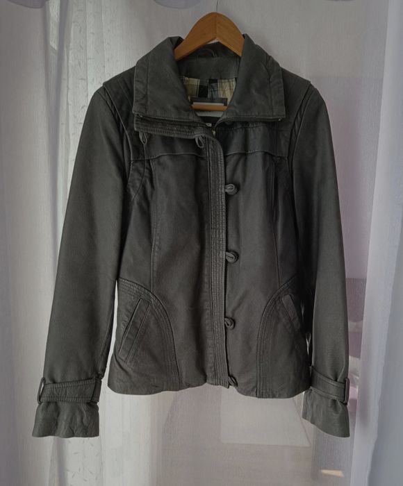 Kurtka skórzana Ochnik przejściowa ocieplana jesień/wiosna