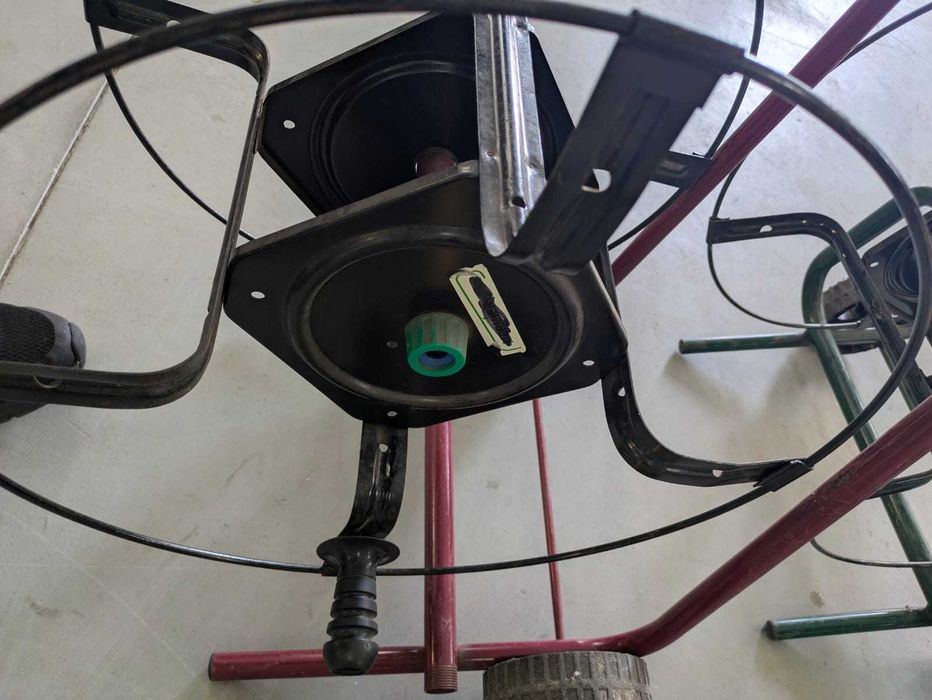 4 x Bobines para mangueira de água