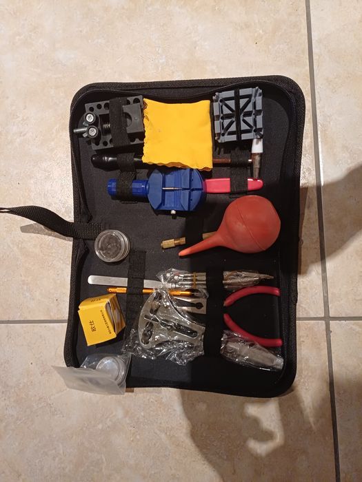 Kits Relojoaria+ kit pinças de relojoeiro